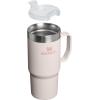 STANLEY The Everyday Suburban Mug | 24 oz | Drink Through Lid | Cup for Coffee, Tea and Drinks | Insulated Stainless Steel Coffee Mug | BPA-Free | Toast(Rose Quartz)