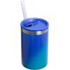 Stanley Everyday Can Cooler Cup | Beer, Seltzers, Soda, and Energy Drinks | Doubles as Tumbler | Insulated Stainless Steel Drink Holder | BPA-Free(Sea Glass Aura)