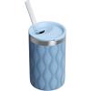 Stanley Everyday Can Cooler Cup | Beer, Seltzers, Soda, and Energy Drinks | Doubles as Tumbler | Insulated Stainless Steel Drink Holder | BPA-Free(Slate Blue Drift)