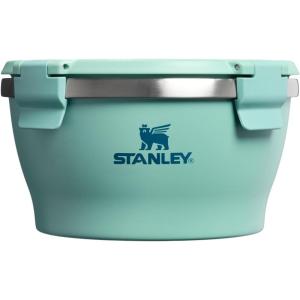 STANLEY Adventure Fresh-to-Table Leakproof Bowl 1 qt | Vacuum Insulated Food Container | FreshVac Airtight Lid | Packable for Lunch & Meal Prep | Stainless Steel | BPA-Free | Dishwasher Safe | Frost(Spring Green)