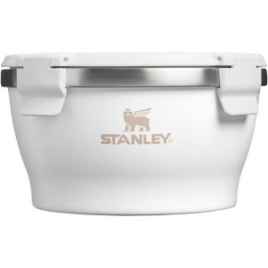 STANLEY Adventure Fresh-to-Table Leakproof Bowl 1 qt | Vacuum Insulated Food Container | FreshVac Airtight Lid | Packable for Lunch & Meal Prep | Stainless Steel | BPA-Free | Dishwasher Safe | Frost(Frost)