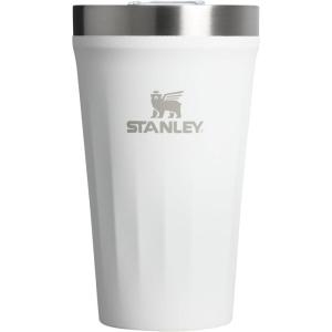 STANLEY Everyday Tumbler | Press Fit Drink Through Lid | Beverage, Coffee, and Cocktail Cup | Insulated Stainless Steel Wine Glass | BPA-Free(Frost)