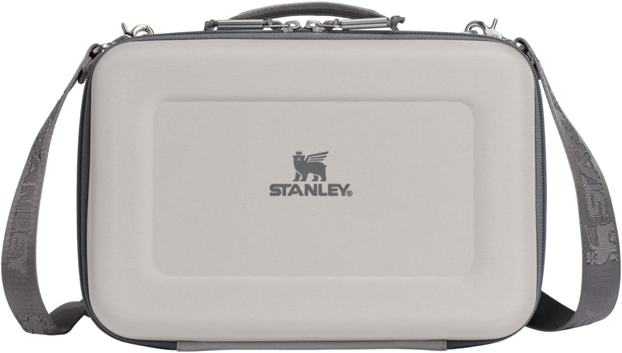 imageSTANLEY All Day Mini Lunch Box 42quart EVA Insulated Lunch Bag Crush Resistant Adjustable Strap BPAFree Sea Glass PlumeAsh