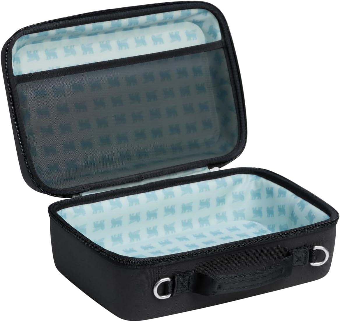 imageSTANLEY All Day Mini Lunch Box 42quart EVA Insulated Lunch Bag Crush Resistant Adjustable Strap BPAFree Sea Glass PlumeBlack