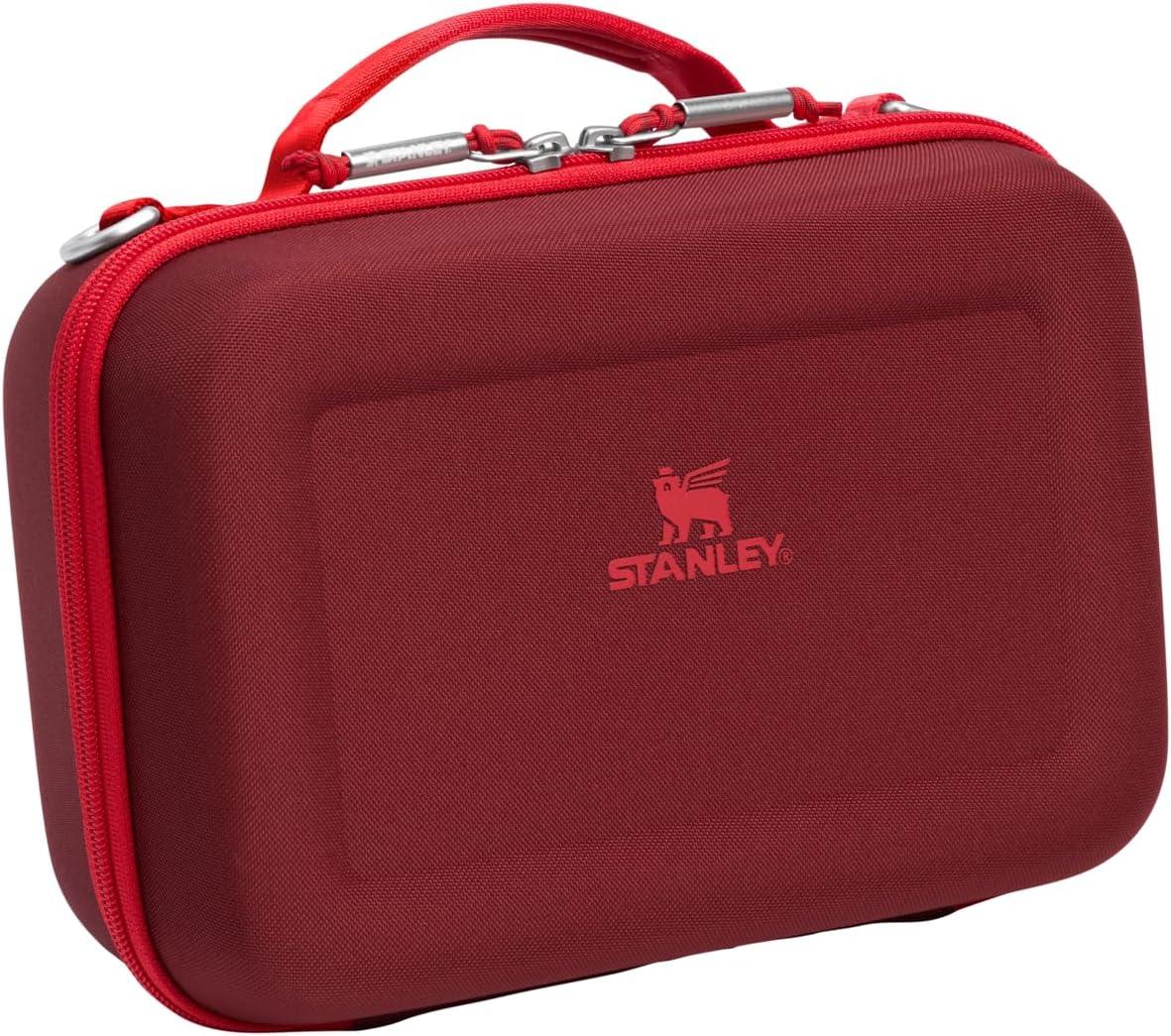 imageSTANLEY All Day Mini Lunch Box 42quart EVA Insulated Lunch Bag Crush Resistant Adjustable Strap BPAFree Sea Glass PlumeCranberry