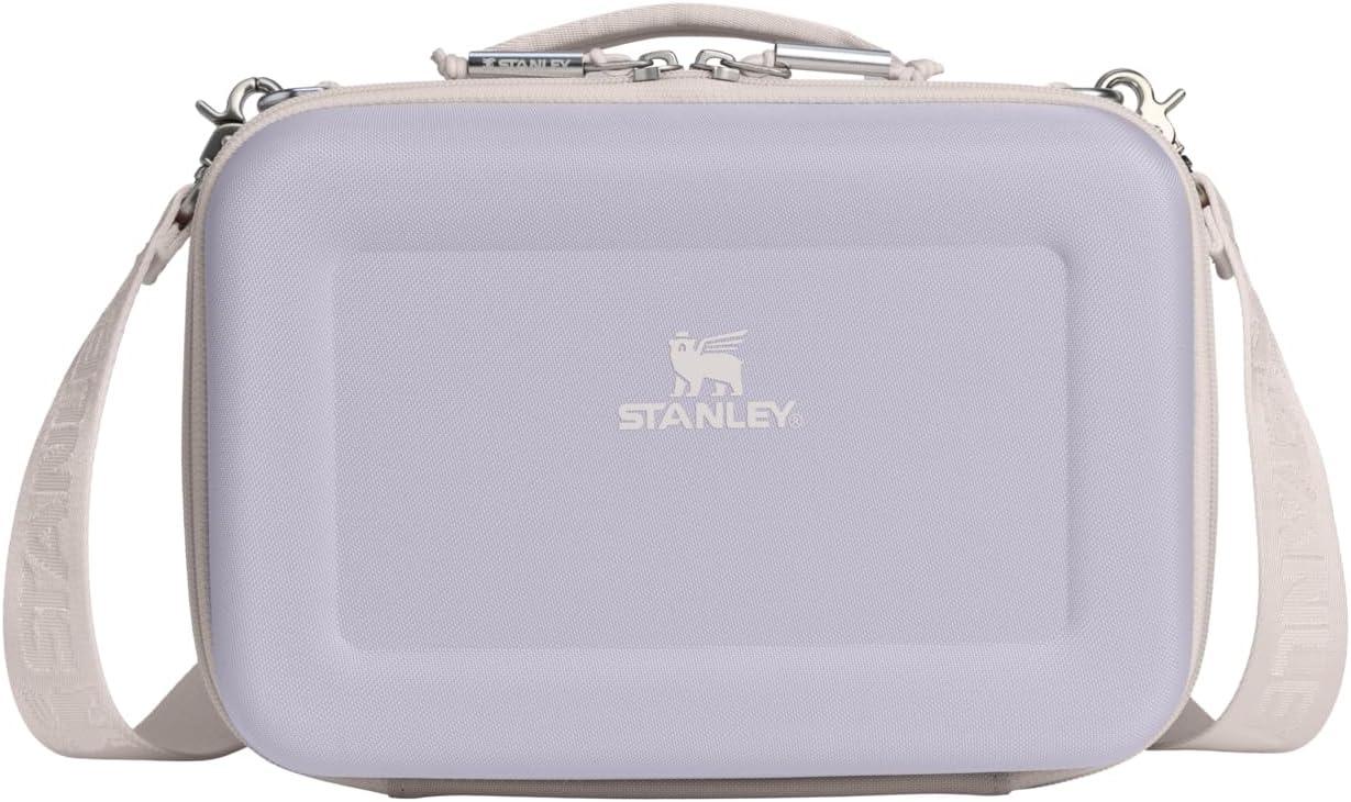 imageSTANLEY All Day Mini Lunch Box 42quart EVA Insulated Lunch Bag Crush Resistant Adjustable Strap BPAFree Sea Glass PlumePurple Dust