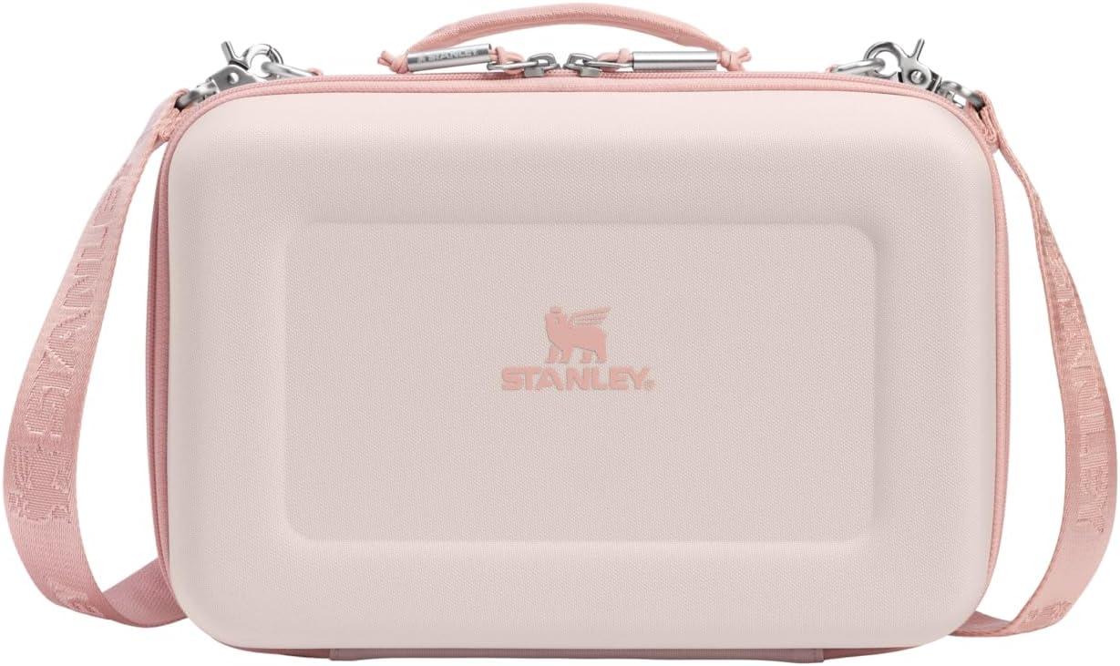 imageSTANLEY All Day Mini Lunch Box 42quart EVA Insulated Lunch Bag Crush Resistant Adjustable Strap BPAFree Sea Glass PlumeRose Quartz