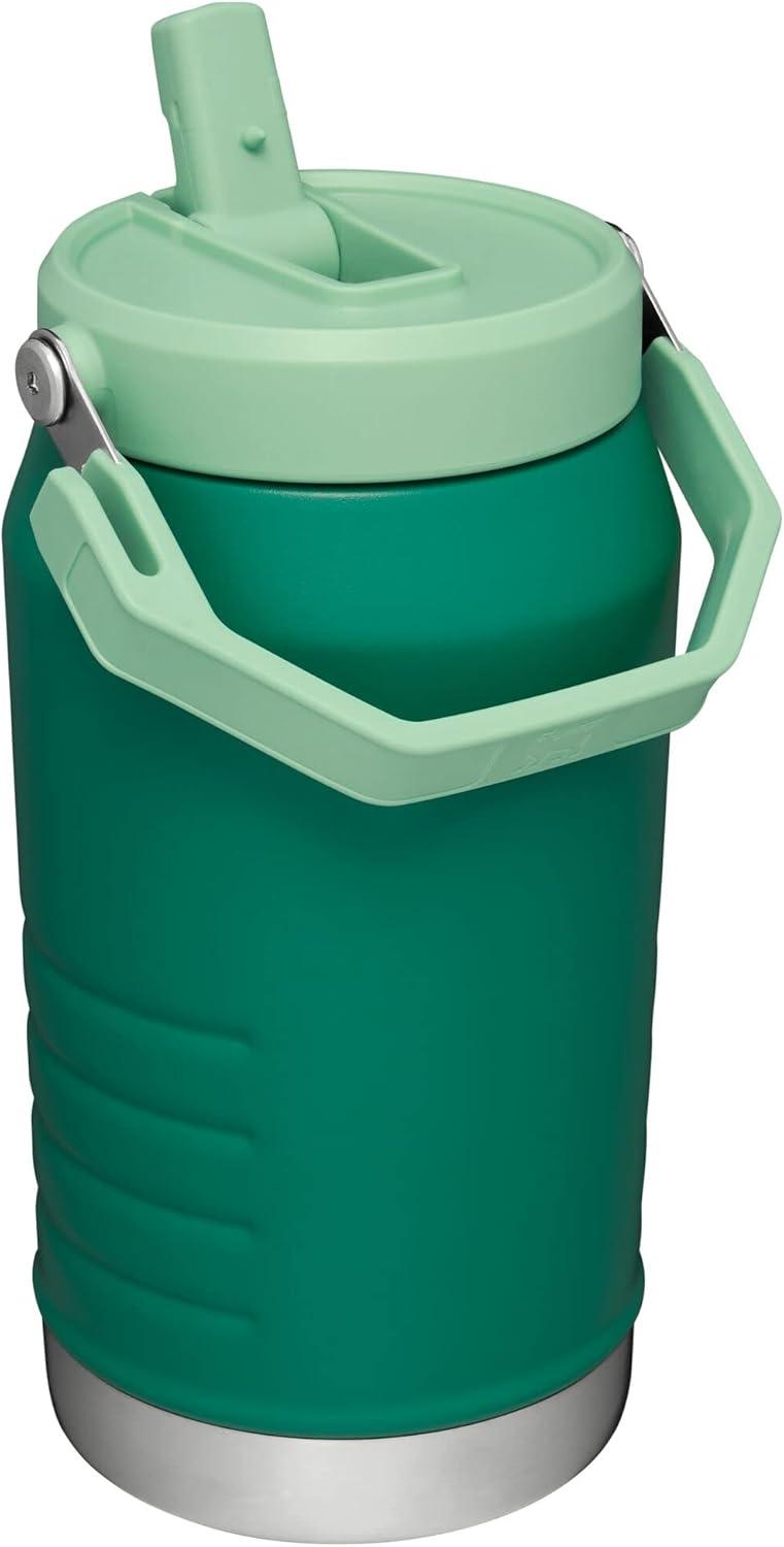 imageSTANLEY IceFlow 20 Flip Straw Tumbler with Handle 14 oz Twist On Lid and Flip Up Straw Leakproof Water Bottle Insulated Stainless Steel BPAFree AshAlpine