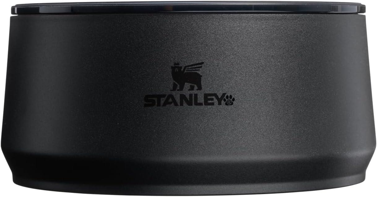 imageSTANLEY Pet Bowl 3Cup 24 oz Insulated Stainless Steel Dog amp Cat Bowl SplashResistant Lid Dishwasher Safe BPAFree Rose QuartzBlack 20