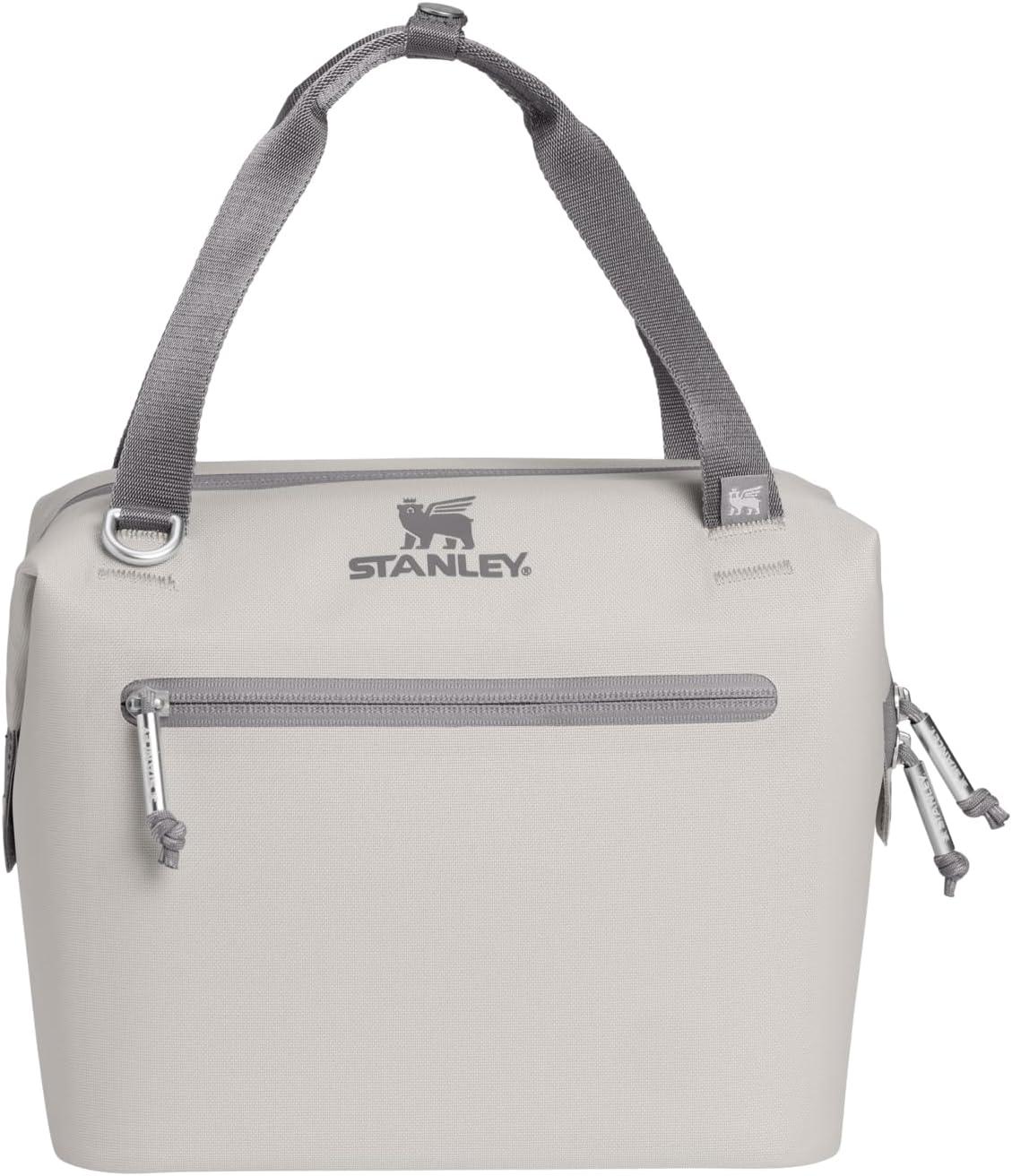imageStanley All Day Julienne Soft Cooler Bag and Lunch Box Insulated Travel Bag with Zipper BPAFreeAsh