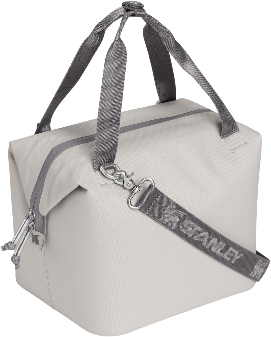 imageStanley All Day Julienne Soft Cooler Bag and Lunch Box Insulated Travel Bag with Zipper BPAFreeAsh