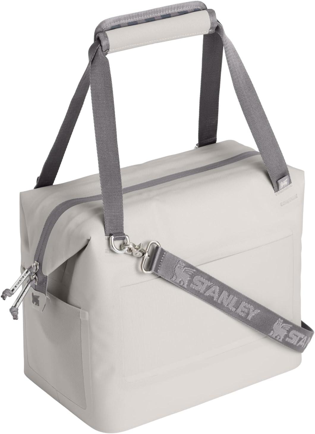 imageStanley All Day Julienne Soft Cooler Bag and Lunch Box Insulated Travel Bag with Zipper BPAFreeAsh