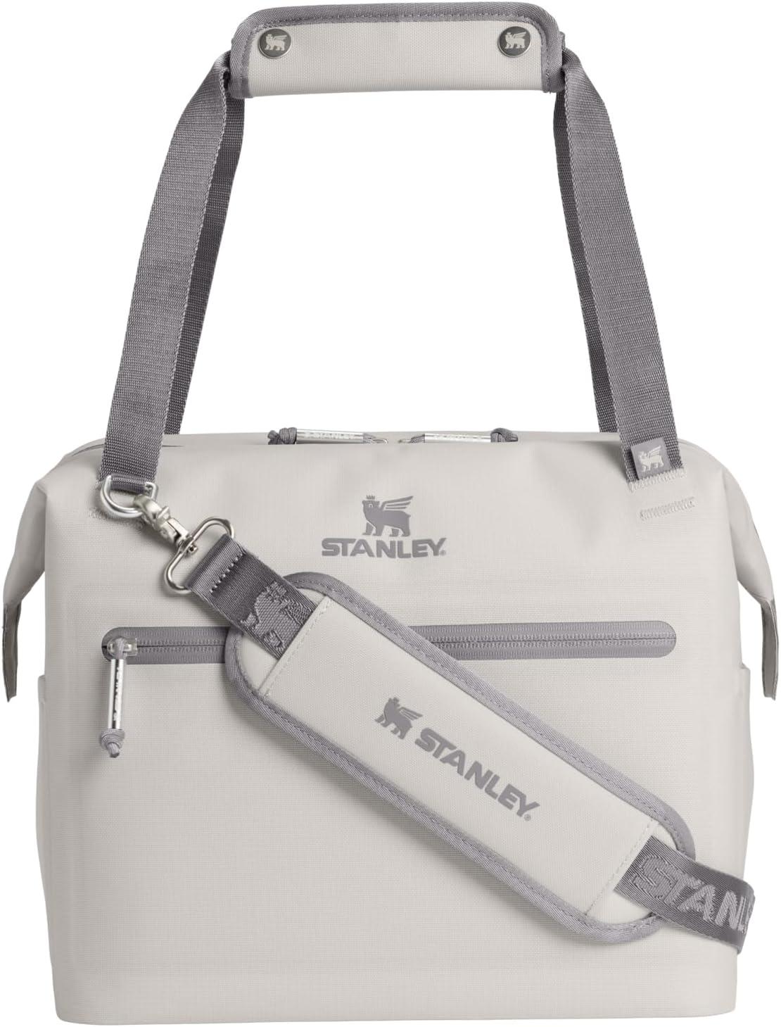 imageStanley All Day Julienne Soft Cooler Bag and Lunch Box Insulated Travel Bag with Zipper BPAFreeAsh