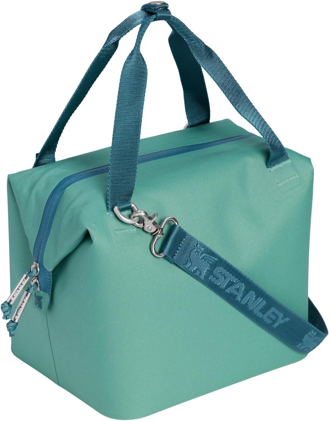 imageStanley All Day Julienne Soft Cooler Bag and Lunch Box Insulated Travel Bag with Zipper BPAFreeSpring Green