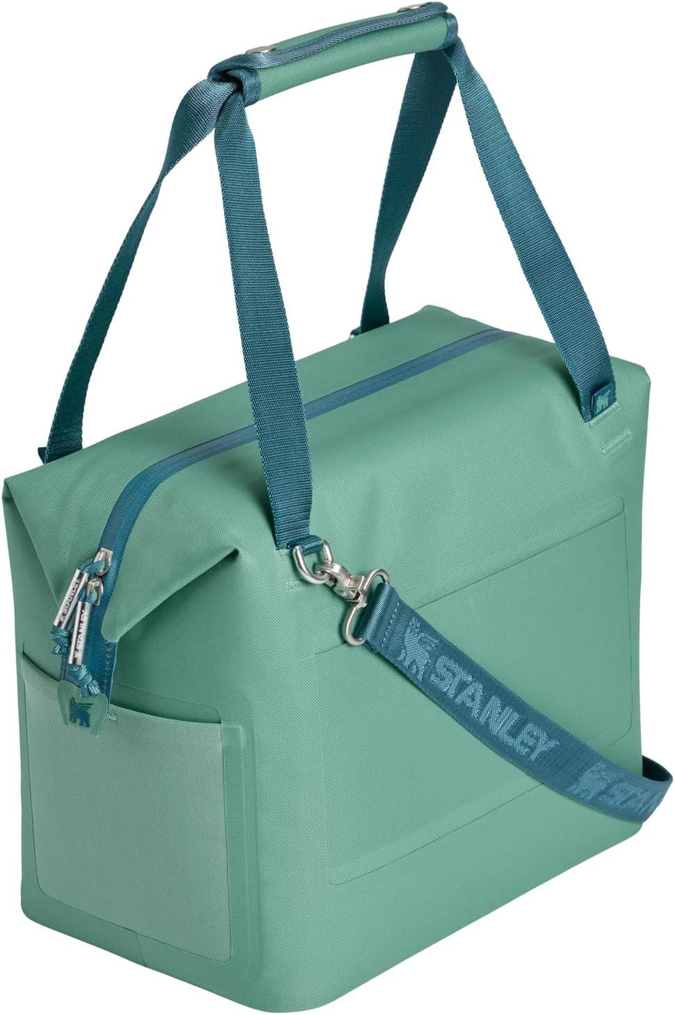 imageStanley All Day Julienne Soft Cooler Bag and Lunch Box Insulated Travel Bag with Zipper BPAFreeSpring Green