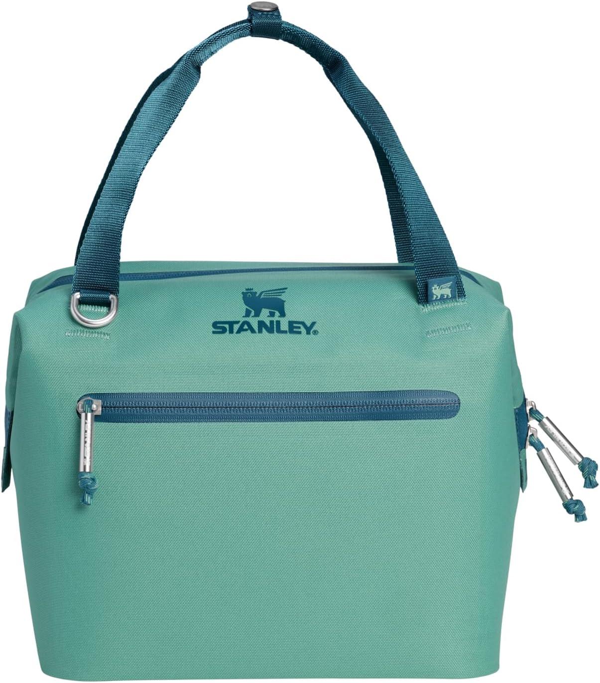imageStanley All Day Julienne Soft Cooler Bag and Lunch Box Insulated Travel Bag with Zipper BPAFreeSpring Green