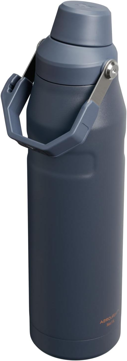 imageStanley IceFlow Fast Flow Water Bottle 36 oz Angled Spout Lid Lightweight and Leakproof for Travel and Sports Insulated Stainless Steel BPAFree Twilight