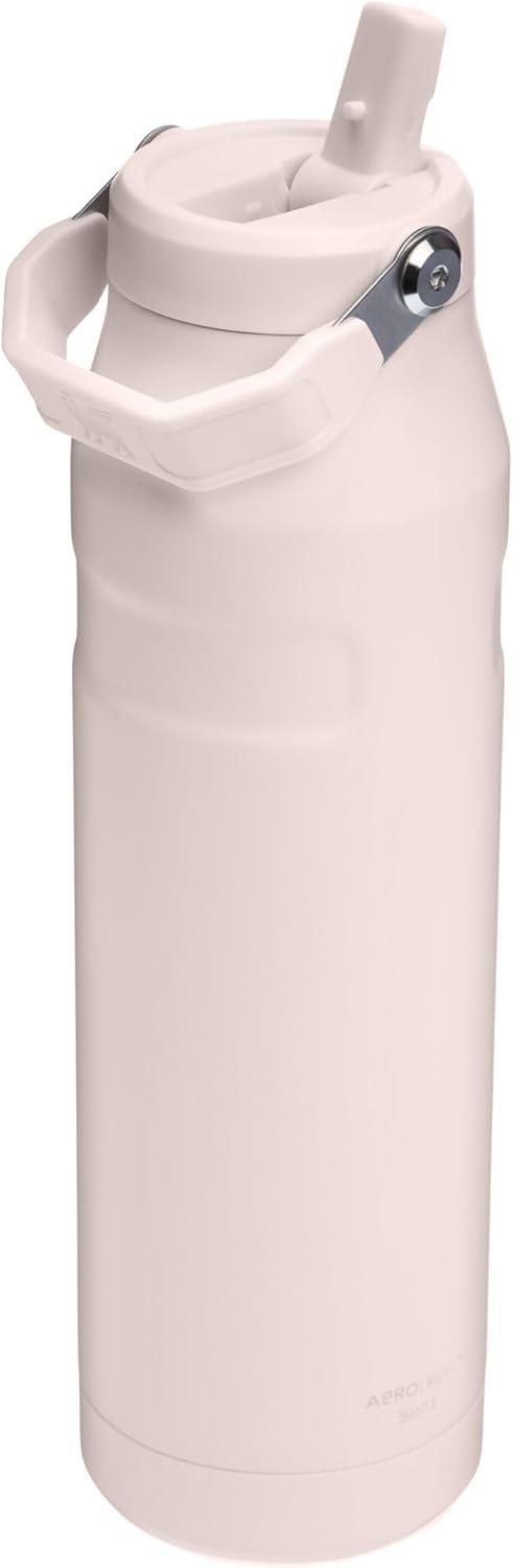imageStanley IceFlow Flip Straw 20 Water Bottle 24 OZ BuiltIn Straw with Larger Opening Lightweight amp LeakResistant Insulated Stainless Steel BPAFree Blue SkyRose Quartz