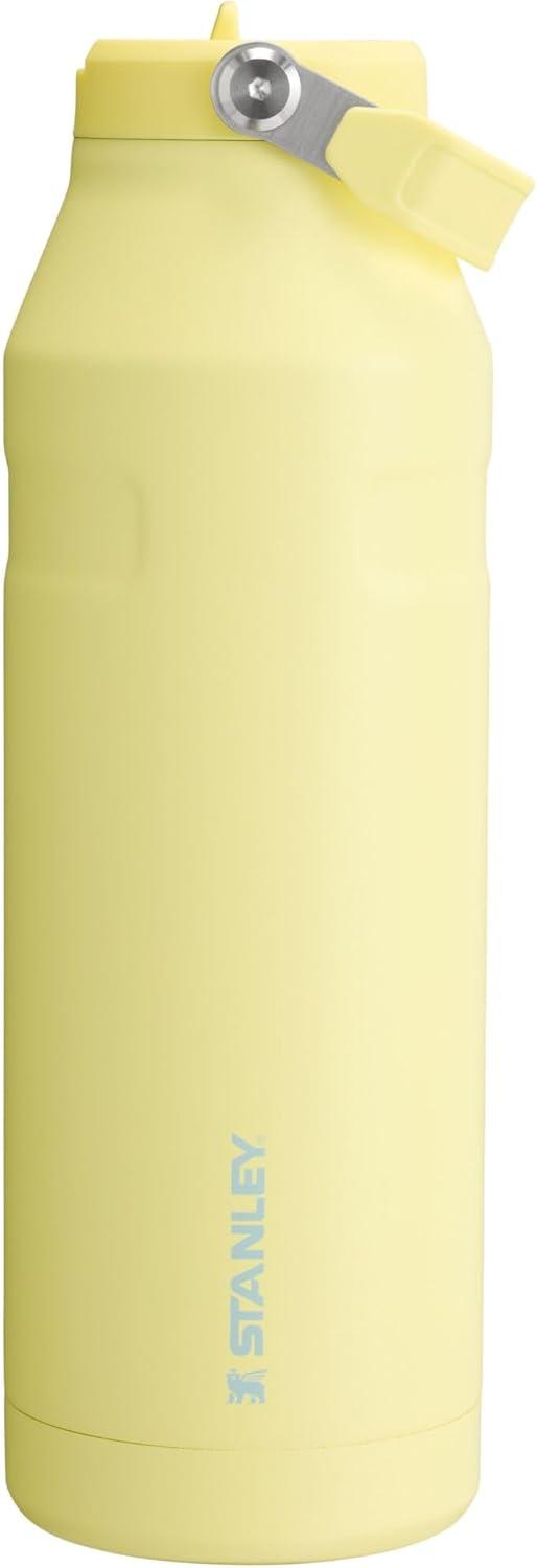 imageStanley IceFlow Flip Straw 20 Water Bottle 24 OZ BuiltIn Straw with Larger Opening Lightweight amp LeakResistant Insulated Stainless Steel BPAFree Blue SkyPomelo