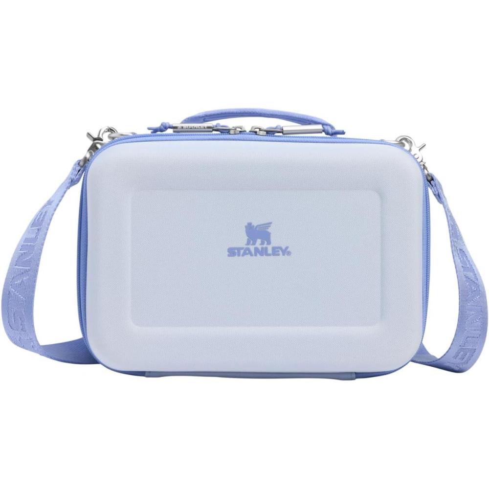 imageSTANLEY All Day Mini Lunch Box 42quart EVA Insulated Lunch Bag Crush Resistant Adjustable Strap BPAFree Sea Glass PlumeDew Drop