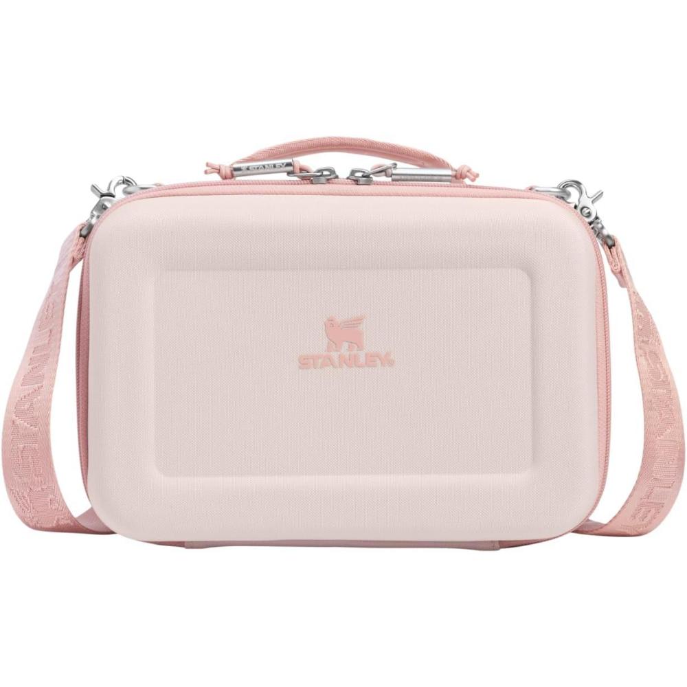 imageSTANLEY All Day Mini Lunch Box 42quart EVA Insulated Lunch Bag Crush Resistant Adjustable Strap BPAFree Sea Glass PlumeRose Quartz