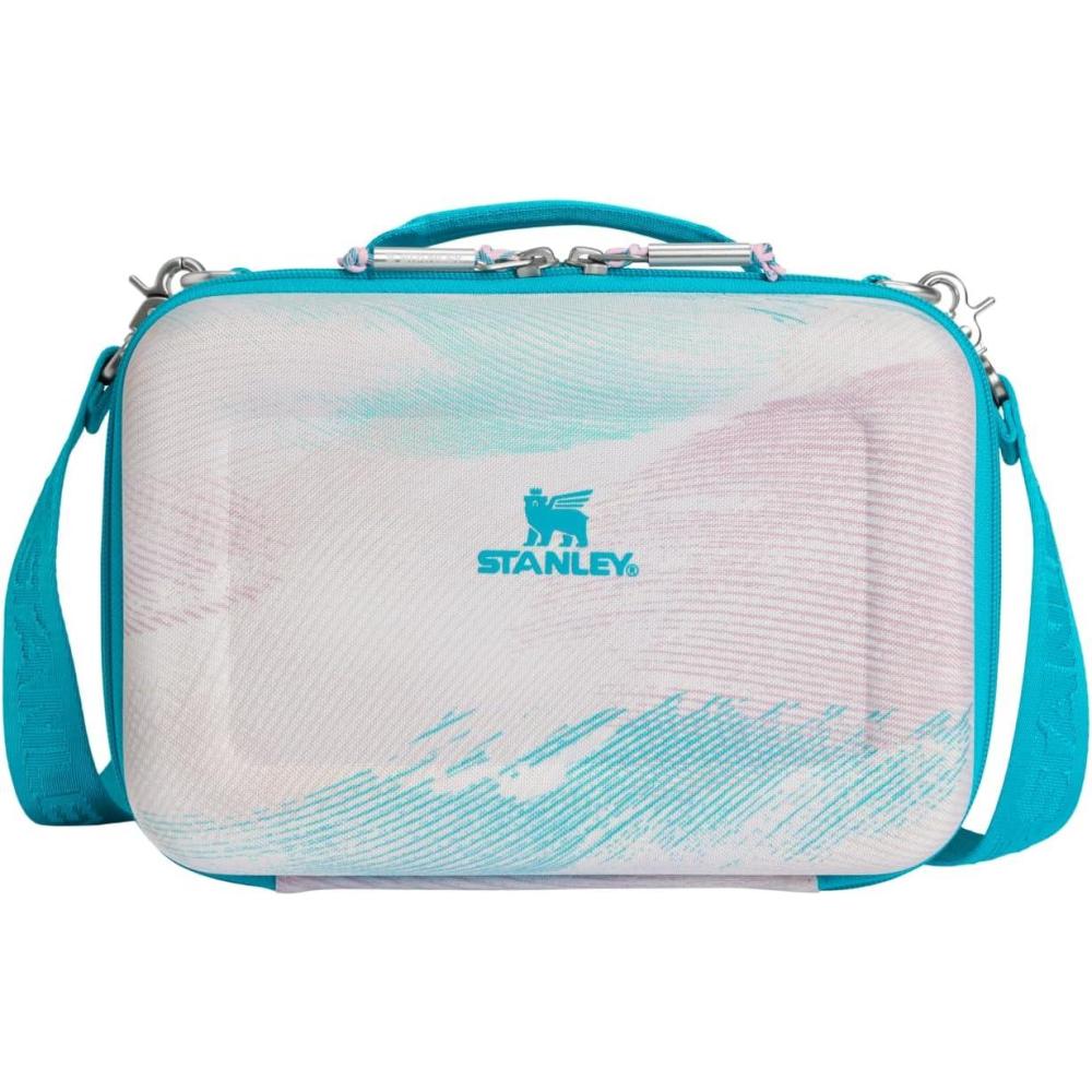 imageSTANLEY All Day Mini Lunch Box 42quart EVA Insulated Lunch Bag Crush Resistant Adjustable Strap BPAFree Sea Glass PlumeSea Glass Plume