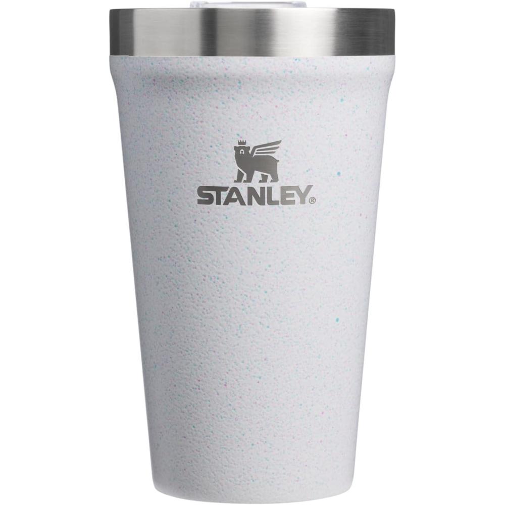 imageSTANLEY Everyday Tumbler  Press Fit Drink Through Lid  Beverage Coffee and Cocktail Cup  Insulated Stainless Steel Wine Glass  BPAFreeFrost Sprinkle