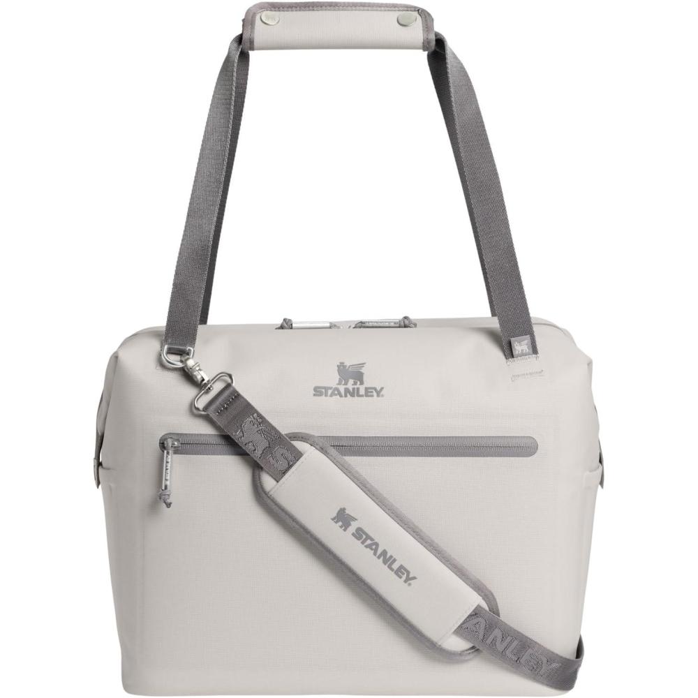 imageStanley All Day Julienne Soft Cooler Bag and Lunch Box  Insulated Travel Bag with Zipper  BPAFreeAsh