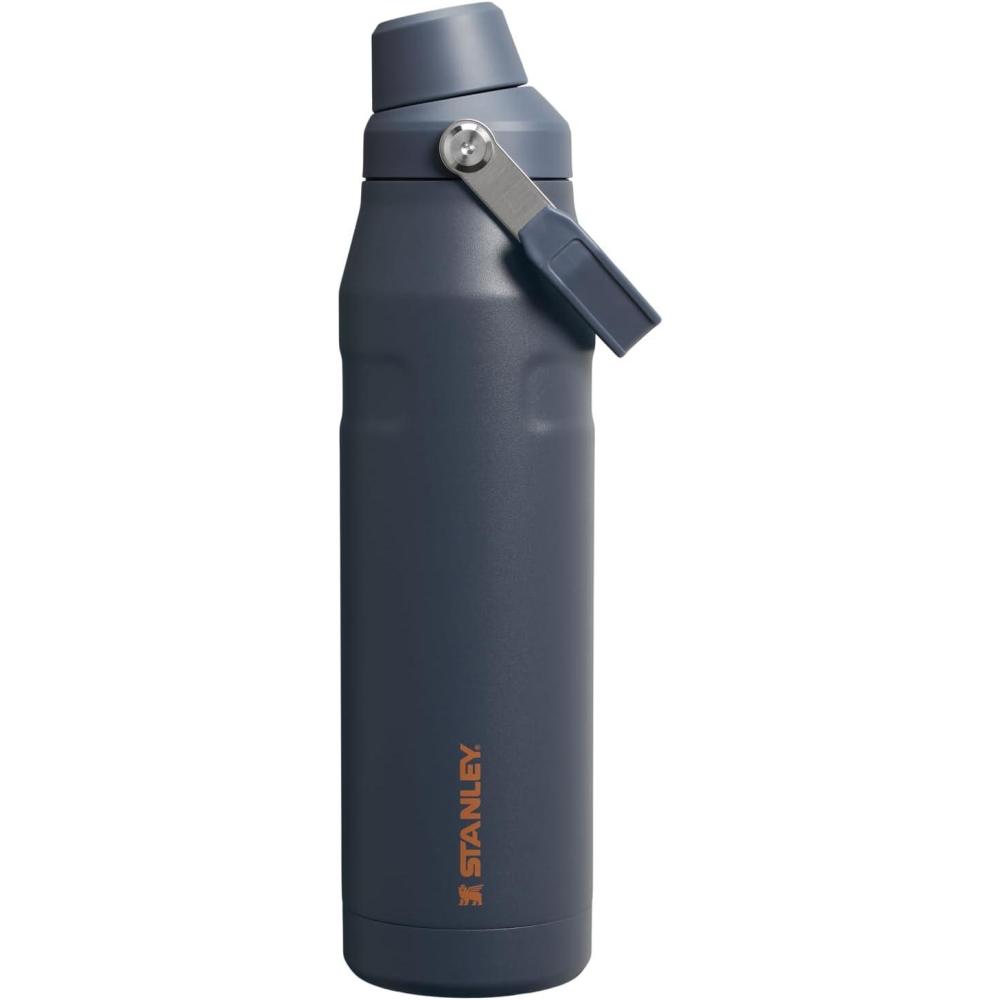 imageStanley IceFlow Fast Flow Water Bottle 36 oz Angled Spout Lid Lightweight and Leakproof for Travel and Sports Insulated Stainless Steel BPAFree Twilight