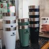 STANLEY Adventure Stacking Beer Pint Glass | Stackable Drinking Cup for Cold Beverages | Dishwasher Safe | Insulated Stainless Steel Tumbler | BPA-Free(Dried Pine)