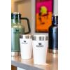 STANLEY Adventure Stacking Beer Pint Glass | Stackable Drinking Cup for Cold Beverages | Dishwasher Safe | Insulated Stainless Steel Tumbler | BPA-Free(Frost)