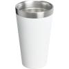 STANLEY Adventure Stacking Beer Pint Glass | Stackable Drinking Cup for Cold Beverages | Dishwasher Safe | Insulated Stainless Steel Tumbler | BPA-Free(Frost)