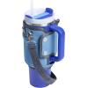 STANLEY All Day Quencher Carry All for 40 oz Tumbler with Handle | Crossbody Bag with Phone Holder Pocket, Card Sleeve & Detachable Strap | Water Bottle Carrier Bag | BPA-Free | Blue Sky