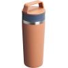 STANLEY Cafe To Go Travel Mug 16 oz | Leakproof Two-Part Drink Through Lid | Tumbler Cup for Coffee, Tea and Drinks | Insulated Stainless Steel Coffee Mug | BPA-Free | Toast