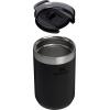 STANLEY Everyday Camp Cup 12 oz | Drink Through Lid | Cup for Coffee, Tea and Drinks | Insulated Stainless Steel | BPA-Free(Black 2.0)