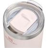 STANLEY Everyday Camp Cup 12 oz | Drink Through Lid | Cup for Coffee, Tea and Drinks | Insulated Stainless Steel | BPA-Free(Rose Quartz)