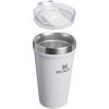 STANLEY Everyday Tumbler | Press Fit Drink Through Lid | Beverage, Coffee, and Cocktail Cup | Insulated Stainless Steel Wine Glass | BPA-Free(Frost Sprinkle)