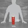 STANLEY IceFlow 2.0 Flip Straw Tumbler with Handle 14 oz | Twist On Lid and Flip Up Straw | Leakproof Water Bottle | Insulated Stainless Steel | BPA-Free | Ash(Carnelian)
