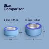 STANLEY Pet Bowl | 3-Cup (24 oz) Insulated Stainless Steel Dog & Cat Bowl | Splash-Resistant Lid | Dishwasher Safe | BPA-Free | Rose Quartz(Blue Sky)