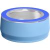 STANLEY Pet Bowl | 3-Cup (24 oz) Insulated Stainless Steel Dog & Cat Bowl | Splash-Resistant Lid | Dishwasher Safe | BPA-Free | Rose Quartz(Blue Sky)