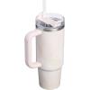 STANLEY Quencher H2.0 Tumbler with Handle and Straw 30 oz | Flowstate 3-Position Lid | Cup Holder Compatible for Travel | Insulated Stainless Steel Cup | BPA-Free | Sahara Plume(Sahara Plume)