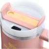 STANLEY Quencher H2.0 Tumbler with Handle and Straw 30 oz | Flowstate 3-Position Lid | Cup Holder Compatible for Travel | Insulated Stainless Steel Cup | BPA-Free | Sahara Plume(Peach Rose)