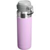 STANLEY Quick Flip GO Water Bottle 36 oz | Push Button Lid | Leakproof and Packable for Travel and Sports | Insulated Stainless Steel | BPA-Free | Soft Orchid