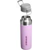 STANLEY Quick Flip GO Water Bottle 36 oz | Push Button Lid | Leakproof and Packable for Travel and Sports | Insulated Stainless Steel | BPA-Free | Soft Orchid
