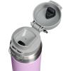 STANLEY Quick Flip GO Water Bottle 36 oz | Push Button Lid | Leakproof and Packable for Travel and Sports | Insulated Stainless Steel | BPA-Free | Soft Orchid