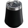 STANLEY Reserve Wine Tumbler | 11 oz Stainless Steel Travel Mug For Wine, Cocktails, Soda | Keeps Drinks Cold for Hours | BPA-Free | Black 2.0(Black 2.0)