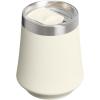 STANLEY Reserve Wine Tumbler | 11 oz Stainless Steel Travel Mug For Wine, Cocktails, Soda | Keeps Drinks Cold for Hours | BPA-Free | Black 2.0(Cream)