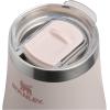 STANLEY Reserve Wine Tumbler | 11 oz Stainless Steel Travel Mug For Wine, Cocktails, Soda | Keeps Drinks Cold for Hours | BPA-Free | Black 2.0(Rose Quartz)