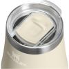 STANLEY Reserve Wine Tumbler | 11 oz Stainless Steel Travel Mug For Wine, Cocktails, Soda | Keeps Drinks Cold for Hours | BPA-Free | Black 2.0(Toasted Almond)