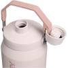 Stanley IceFlow Fast Flow Jug with Handle 64 oz | Twist On Angled Spout Lid | Leakproof for Travel and Sports | Insulated Stainless Steel | BPA-Free | Rose Quartz